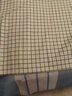 桌布棉麻布料印花麻布格子布窗帘沙发亚麻布ins风简约桌布背景布 白色小格【1米价】 实拍图
