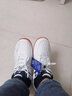 回力羽毛球鞋 牛筋底防滑软底休闲鞋男女情侣鞋透气网面运动鞋WL3499 WL3499白蓝 44 尺码偏小一码 晒单实拍图