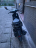 杰帆（JF）踏板摩托车125cc鬼火一代摩托车外卖踏板车燃油车助力车可上牌 黑色 国四电喷版（可上牌） 实拍图