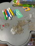 乐哲六一儿童节礼物免烤胶画玩具女孩手工diy材料涂色工具挂件手项链 实拍图