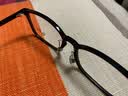 雷朋（RayBan）七夕礼物免费配镜光学镜架男女窄框眼镜架近视眼镜框0RX7149D 2000黑色镜框 尺寸55 单镜框 实拍图