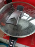 阿里达达 电炒锅电子锅多功能麦饭石电炒菜炒锅插电家用一体式炒菜锅微压蒸煮炒无烟不粘锅32CM 5L 可铁铲金刚砂麦饭石智能款红2000W+玻璃盖 实拍图