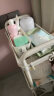 LYNN厨房零食置物架移动收纳小推车置物架家用收纳架婴儿置物架黑色 晒单实拍图