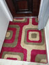 宝丽彩门口入户地垫脚垫家用卫生间防滑吸水门垫进门地板垫升级加厚门垫 大红花 80*120cm 实拍图