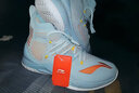 李宁篮球鞋男鞋韦德之道7纪念版裂变TD户外休闲音速9高帮鞋子运动鞋 标准白/荧光糖粉 43 实拍图