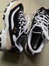 斯凯奇（Skechers）熊猫鞋黑白金休闲运动厚底增高经典复古季66666228 男款/黑色/金色/BKGD 41 实拍图