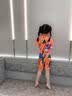 TOSWIM拓胜儿童泳衣连体萌趣卡通男童女童防晒宝宝游泳衣梦境游戏120 实拍图