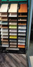 慕石瓷砖展架门板展示架铝扣板展架木地板陶瓷样品展架色板架立式玻璃 三排 高400*宽300 36层 实拍图