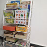 SX301书香宜家加高围栏书架铁艺置物架宝宝书架玩具收纳 白色 SX301 实拍图