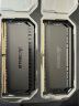 美商海盗船（USCORSAIR）32GB(16G×2)套装 DDR4 3200 台式机内存条 统治者铂金 RGB灯条 高端游戏条 实拍图