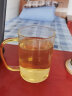 GIANXI 茶杯茶水分离杯办公茶道泡茶杯男女加厚玻璃花茶杯喝茶杯 500ML 实拍图