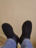 斯凯奇（Skechers）男鞋休闲鞋 厚底减震健步鞋 网面鞋54626/54609/54600 54609/全黑色/BBK 41 实拍图