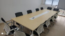 创戈 会议桌椅组合长桌简约现代办公桌员工培训桌洽谈桌办公家具 3.6米*1.4米（含12椅） 实拍图
