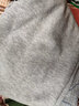 欧洛黛休闲裤女加绒裤运动裤秋冬季裤子束脚哈伦裤时尚百搭长卫裤女 灰色春秋 XL 实拍图