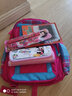 智多宝（zhiduobao）小学生书包女孩轻便儿童1-3-4一6年级双肩韩版蝴蝶结公主书包 玫红色 小码书包 1-3年级 实拍图