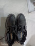 南度林牛皮春夏男鞋男士真皮商务休闲皮鞋男百搭工装大头男鞋子特大 黑色系带款（春秋单鞋） 44 正规皮鞋码 实拍图