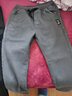 濮仕豪【两条装】秋冬季牛仔裤男微修身直筒潮流运动休闲百搭松紧带长裤 139灰色+灰色 30码【（2尺3）体重115-125斤】 实拍图