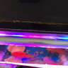 森森鱼缸专用T8 变色LED三基色七彩照明灯管水族箱 草缸造景变色LED灯 60cm 针插三色变色9W（无电源线） 实拍图