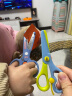 晨光（M&G） 晨光儿童剪刀安全手工塑料美工剪纸剪子圆头玩具不伤手幼儿园0-3-6岁宝宝小孩套装玩具 安全款1把+圆头款1把（随机颜色） 晒单实拍图