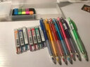百乐（PILOT）彩色0.7自动铅笔笔芯小学生专用练字儿童铅笔芯文具 PLCR-7-P  0.7mm 粉红 6根装 实拍图