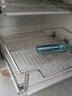 锌利达 厚304双层不锈钢拉篮蓝厨房厨柜抽屉式碗蝶篮阻尼橱柜调味料拉篮 304加高升级圆钢700柜阻尼缓冲送 实拍图