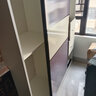 森普顿  衣柜推拉门木质衣橱整体卧室家具现代简约板式移门带抽屉大衣柜 主柜+顶柜 主柜140cm长 实拍图
