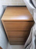 造木田园 斗柜实木色五斗柜简约现代卧室靠墙收纳柜客厅斗橱抽屉柜子储物柜 三层三斗-带滑道郁金檀木色60 实拍图