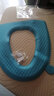 涤先生v型防水马桶垫冬季加厚家用四季通用泡沫免洗粘贴马桶坐垫可水洗 海洋蓝【1个装】防水免洗 实拍图
