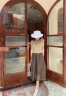 佰蓝娇两件套套装裙子2024春夏季女装新款高档气质针织连衣裙夏天半身裙 驼色+咖啡裙 L（建议105-115斤） 晒单实拍图