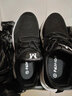 休闲鞋女春季飞织网面运动鞋女 内增高女鞋低帮厚底小白鞋学生韩版百搭时尚旅游鞋女 716黑色 37 实拍图