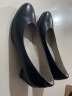 爱步（ECCO）高跟鞋 女鞋优雅圆头浅口粗跟单鞋女 雕塑45  230203 黑色23020301001 36 实拍图