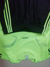 欧联霸运动套装男速干夏季足球训练服跑步服宽松两件套短袖短裤健身服 荧光绿 3XL(建议体重160-175斤) 实拍图