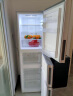 格力（GREE）晶弘225升三门冰箱 家用出租房用大容量节能风冷无霜电冰箱BCD-225WETC 225升 时代金（广州仓） 实拍图