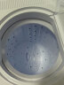 奥克斯（AUX）实标7.5公斤半自动大容量洗衣机宿舍家用双桶小型迷你波轮洗衣机洗脱一体出租房用洗衣机 灰色 实拍图