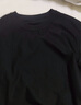 Mr.Bu布先生280G重磅纯棉长袖T恤男2025春秋新款廓形时尚打底衫KT01903 【长袖重磅T】廓形版-曜岩黑 S /165 实拍图