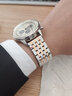 积优（JEAYOU）代用天梭浪琴表带钢带男士手表链天梭力洛克汉密尔顿阿玛尼卡西欧依波西铁城美度不锈钢表带 七珠钢带-玫金色 22mm 实拍图