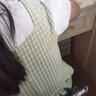 恋的夏季连衣裙新款2023女生裙子夏天学生少女高中生初中生衣服中长裙 绿色法式假两件背带裙 均码 实拍图