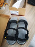骆驼（CAMEL）凉鞋男士夏季户外沙滩男拖鞋中老年爸爸防滑软底凉鞋 A822162412 黑色 男 43 实拍图