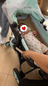 辣妈（hot mom）婴儿推车高景观可坐可躺婴儿车轻便折叠新生儿减震双向儿童手推车 薄荷绿 实拍图