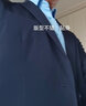 七匹狼西服男士外套时尚休闲净色上衣商务便西夹克男士衣服男装 藏青 170/88A(L)  实拍图