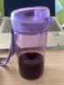 特百惠（Tupperware）水杯280ML晶彩mini随心杯 便携防漏迷你可爱水杯 无滤格随手杯子 碧海蓝 280ml 实拍图