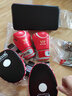 九日山 儿童拳击手套套装绷带手靶拳靶脚靶健身器材 拳套散打儿童节送礼 拳套+绑带+手靶x2+脚靶x1（红） 实拍图