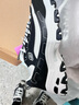 斯凯奇（Skechers）女款春夏季厚底增高复古轻便休闲鞋老爹鞋运动鞋子女鞋 149463-BKW-C 黑色/白色 37 实拍图