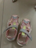 巴布豆（BOBDOG）男童凉鞋夏季新款包头儿童凉鞋中大童软底宝宝沙滩鞋子 浅粉红/浅麻灰-22075 26 适合脚长16.1cm 实拍图