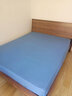 FGHGF床笠单件席梦思保护套防滑床罩床套床垫套棕垫 深蓝 150cmX200cm（单床笠） 实拍图