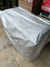 订制防雨罩防水布套篷布冰箱室外防晒罩设备家具套桌椅沙发防尘罩 银灰色牛津布 提示：勾选后可编辑 实拍图