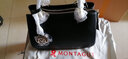 梦特娇（MONTAGUT）包包女包牛皮单肩包手提包时尚百搭大容量斜挎包妈妈包母亲节礼物 R2412109213小款黑色 实拍图