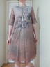 秋芙罗母亲节礼物送妈妈夏装国风连衣裙中老年人女装50岁60洋气裙子衣服 红咖色 2XL 175/96A【建议105-115斤】 实拍图