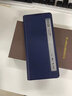 华为Matex2折叠屏手机壳新款mate x2真皮碳纤维纹智能视窗皮套x2全包防摔翻盖式保护套闪煌 华为matex2-【玄黑色】十字纹 实拍图