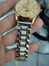 老皮匠不锈钢手表带适用浪琴名匠西铁城飞亚达钢带表带表链男女通用配件 银色间金色 20mm 实拍图